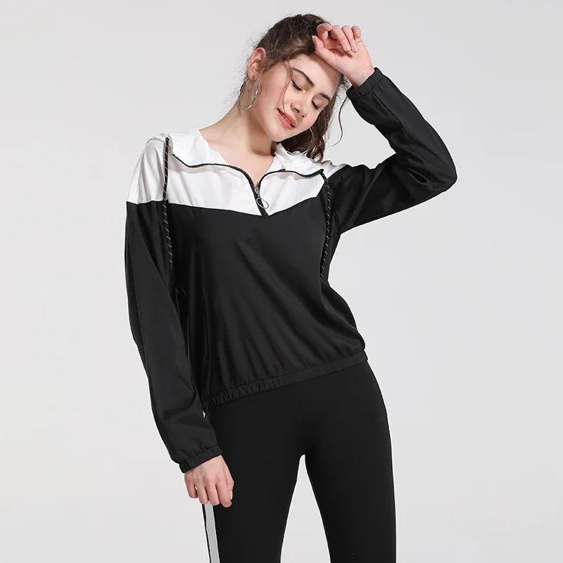 

2019 Early Spring New Style Versatile Popular Brand Korean-style Sports Baseball Clothing WOMEN'S Sports Jacket Zip-up Jacket WO