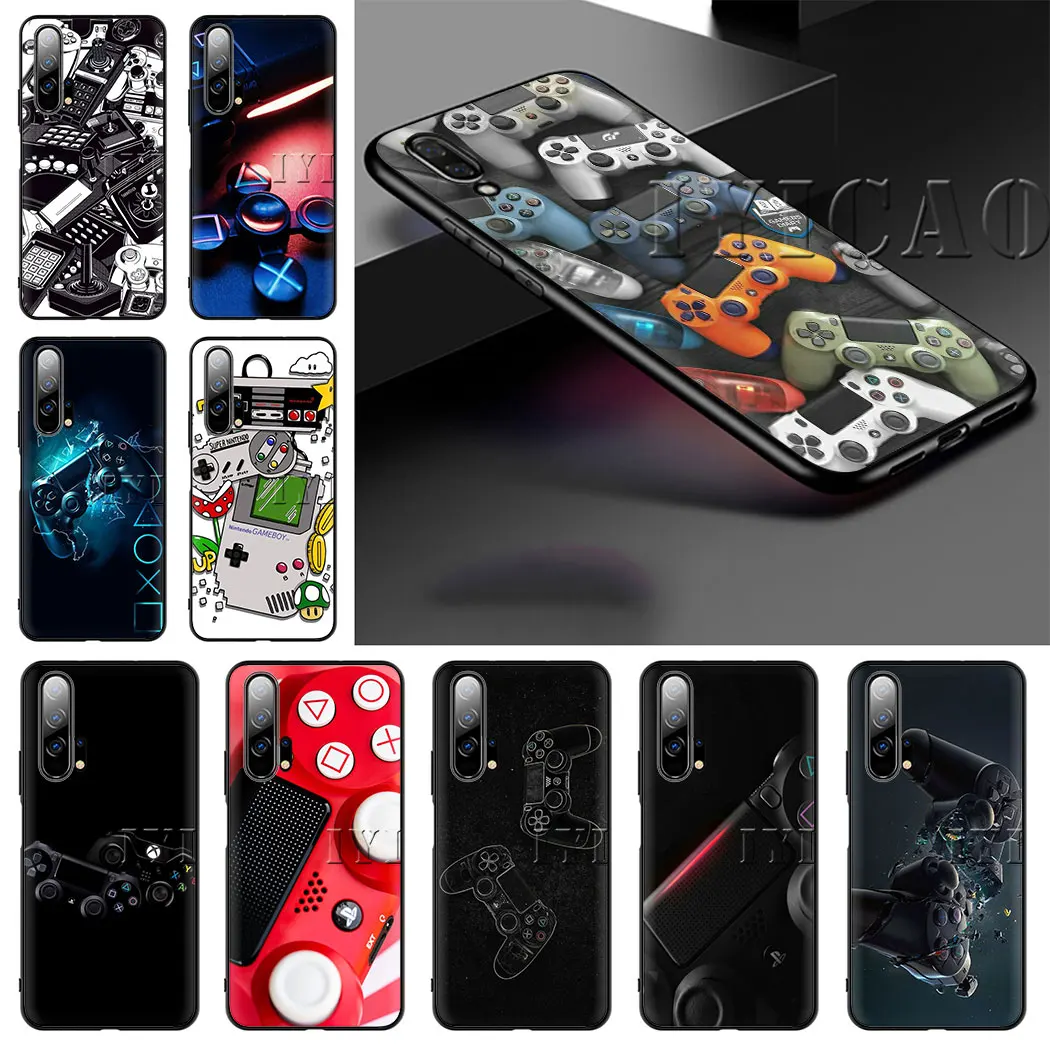 IYICAO Game Play Station Soft Case for Huawei Y6 Y5 2017 Prime 2018 Y7 Y9 2019 10 20 Pro Nova 4 3 2 i Lite Cover | Мобильные