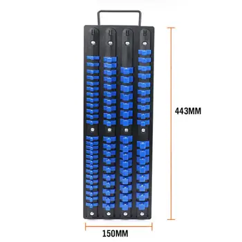 

1/2 1/4 3/8 Smart Drive Socket Tray Rail Rack Storage Holder Organizer Holder