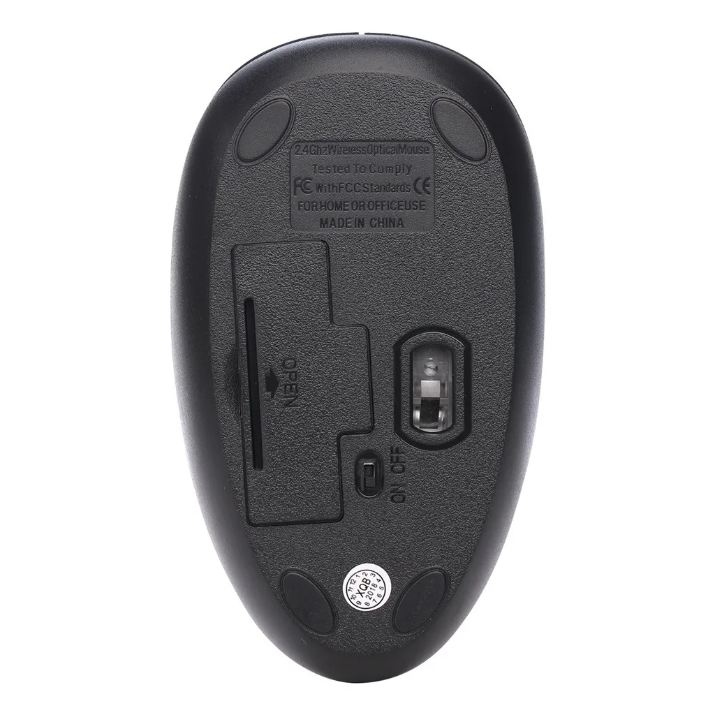 Ouhaobin 2.4GHz Wireless Mouse 3 Buttoms 1600 DPI Optical Mute Mouse Mini Mice For PC Laptop Computer Accessories