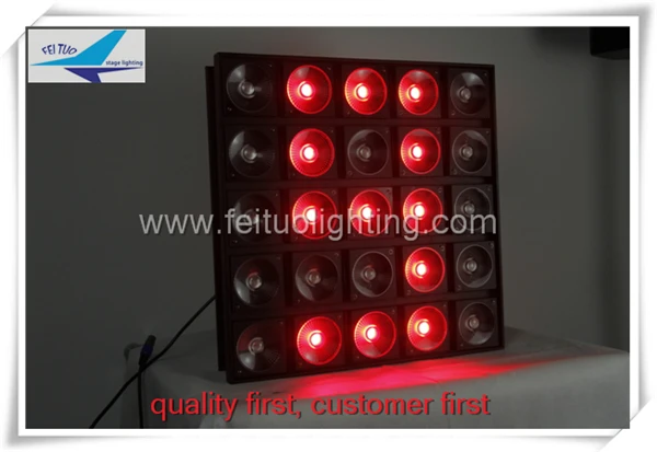 E-8pcs RGBW 4in 1 led 25x30W piexl led matrix светящийся сценический день рождения свет