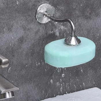 

Stainless Steel Magnetic Soap Holder Durable Wall-Mounted Soap Draining Rack Shower Tray Bathroom Supplies