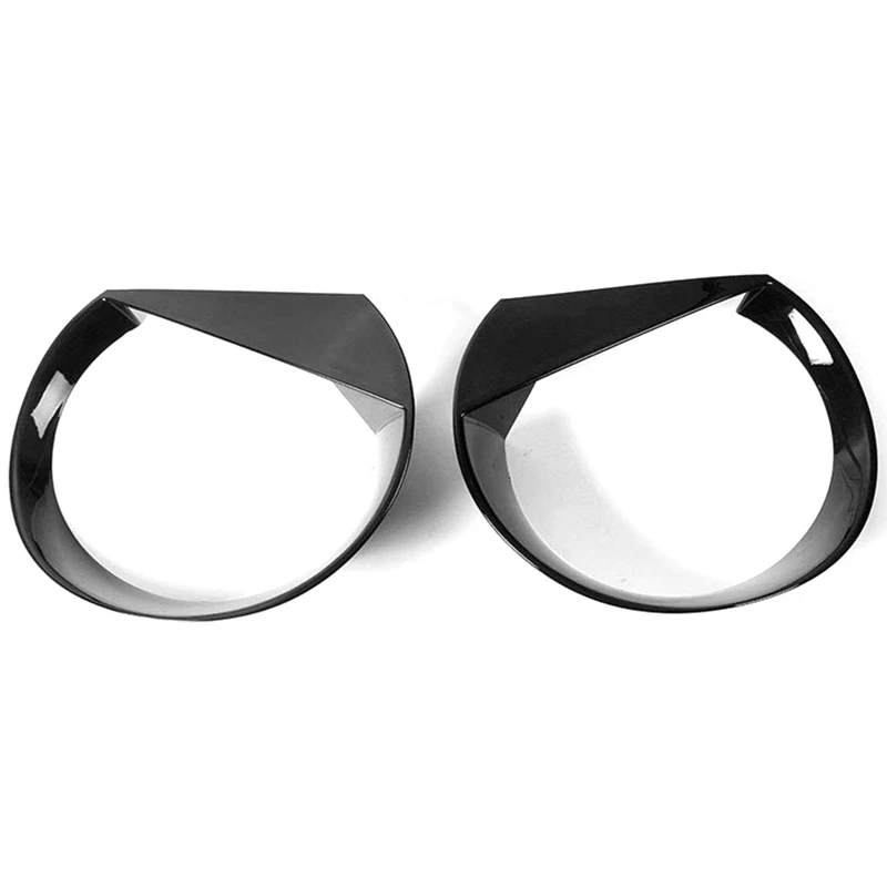 Передний светильник головной светильник Angry Bird style Bezels Накладка для Jeep Renegade(упаковка из 2 шт