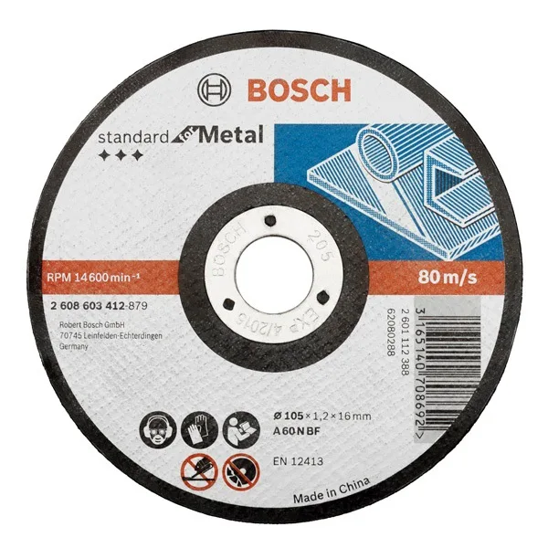 Bosch шлифовальный круг Bosch диск для резки металла угловой шлифовальный станок ломтик