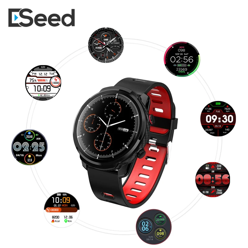 ESEED L5 Pro S10 plus умные часы для мужчин IP68 водонепроницаемые полный сенсорный экран 60