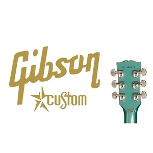 Image 1 - جيبسون مخصص لواصق الجيتار خاص بأغطية الرأس شعار زلاجة مائية