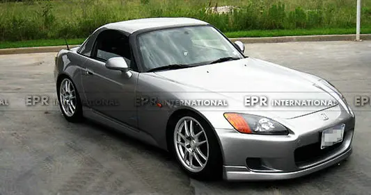 FRP передняя губа для Honda S2000 2000-2003 AP1 JDM стиль углеродного волокна/стекловолокна передняя губа тела комплект тюнинг отделка для S2000 Racing