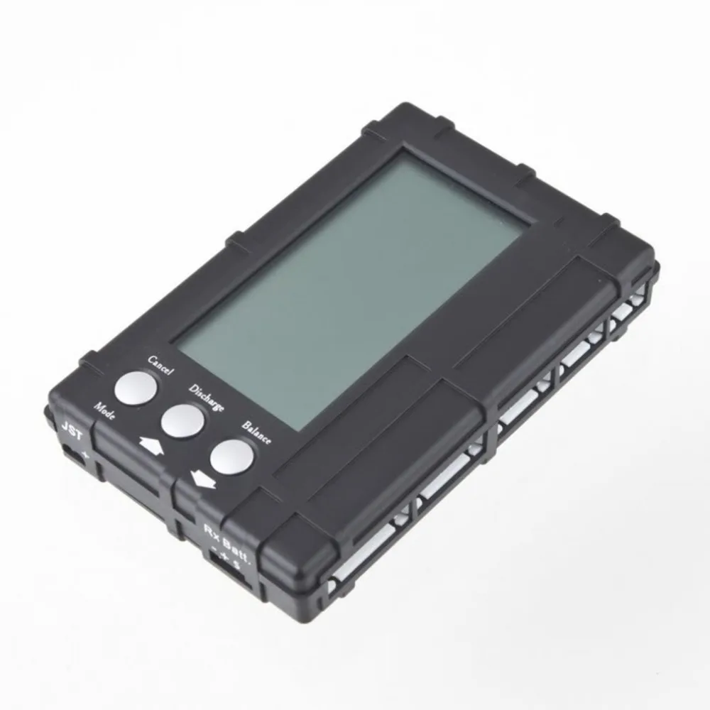 3 in 1 LCD Discharger Balancer Meter Tester for 2-6S lipo Li Fe Battery Digital Battery Capacity Checker Controller Tester