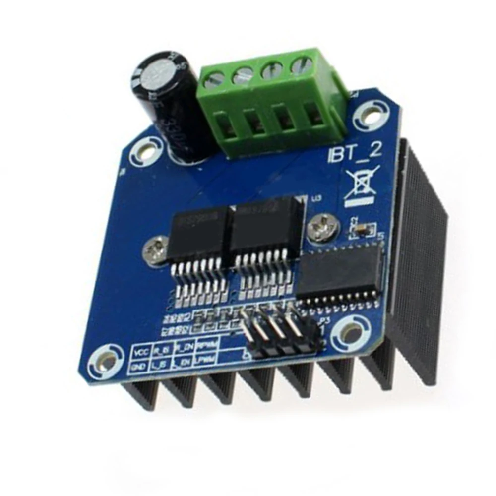 PWM мотор драйвер Модуль 1 шт теплоотвод 5,5 V-27 V контроллер 25 кГц Запчасти двойной