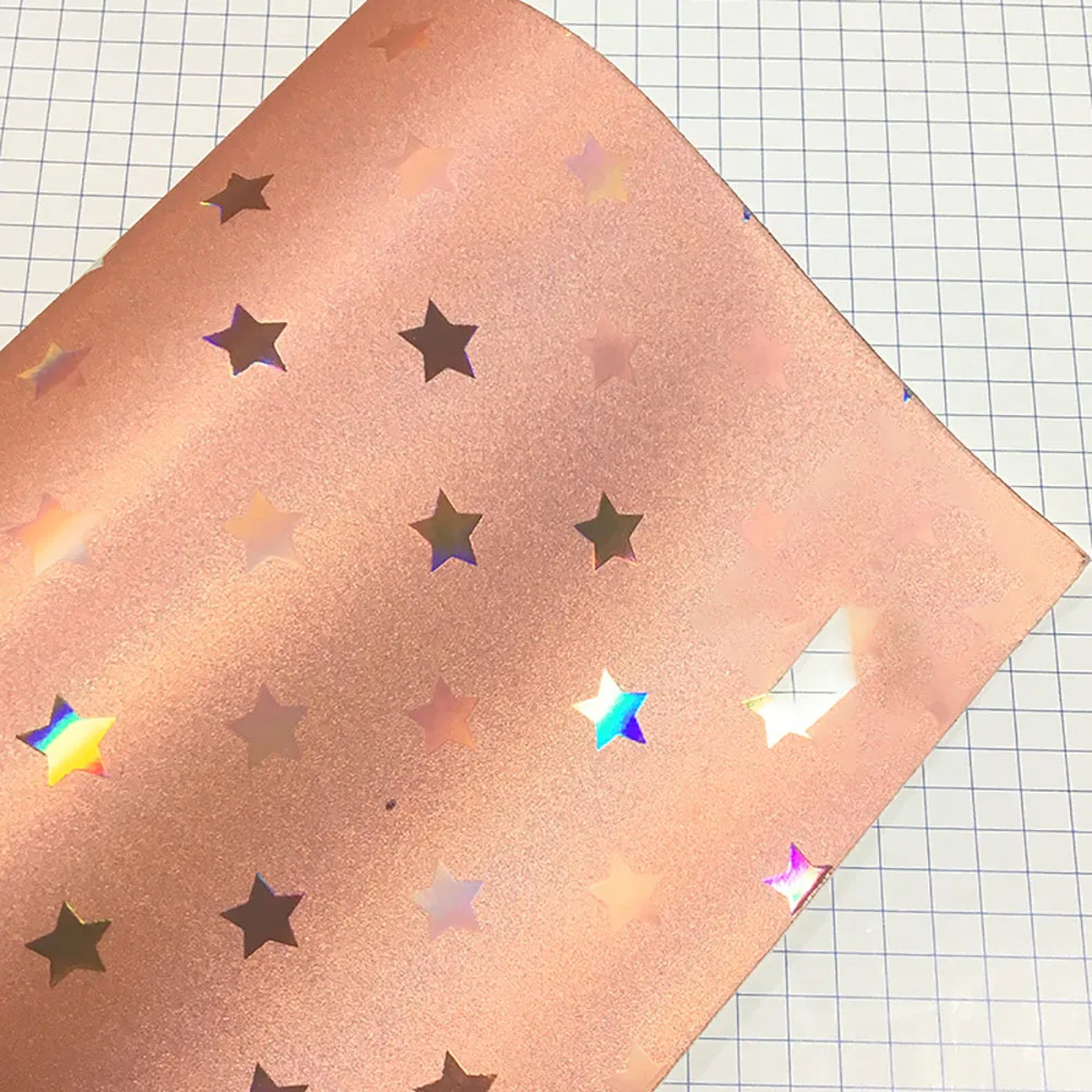 Dot Star Искусственная кожа 29x21 см искусственная кожа ткань DIY Ручная работа швейные принадлежности для одежды украшения