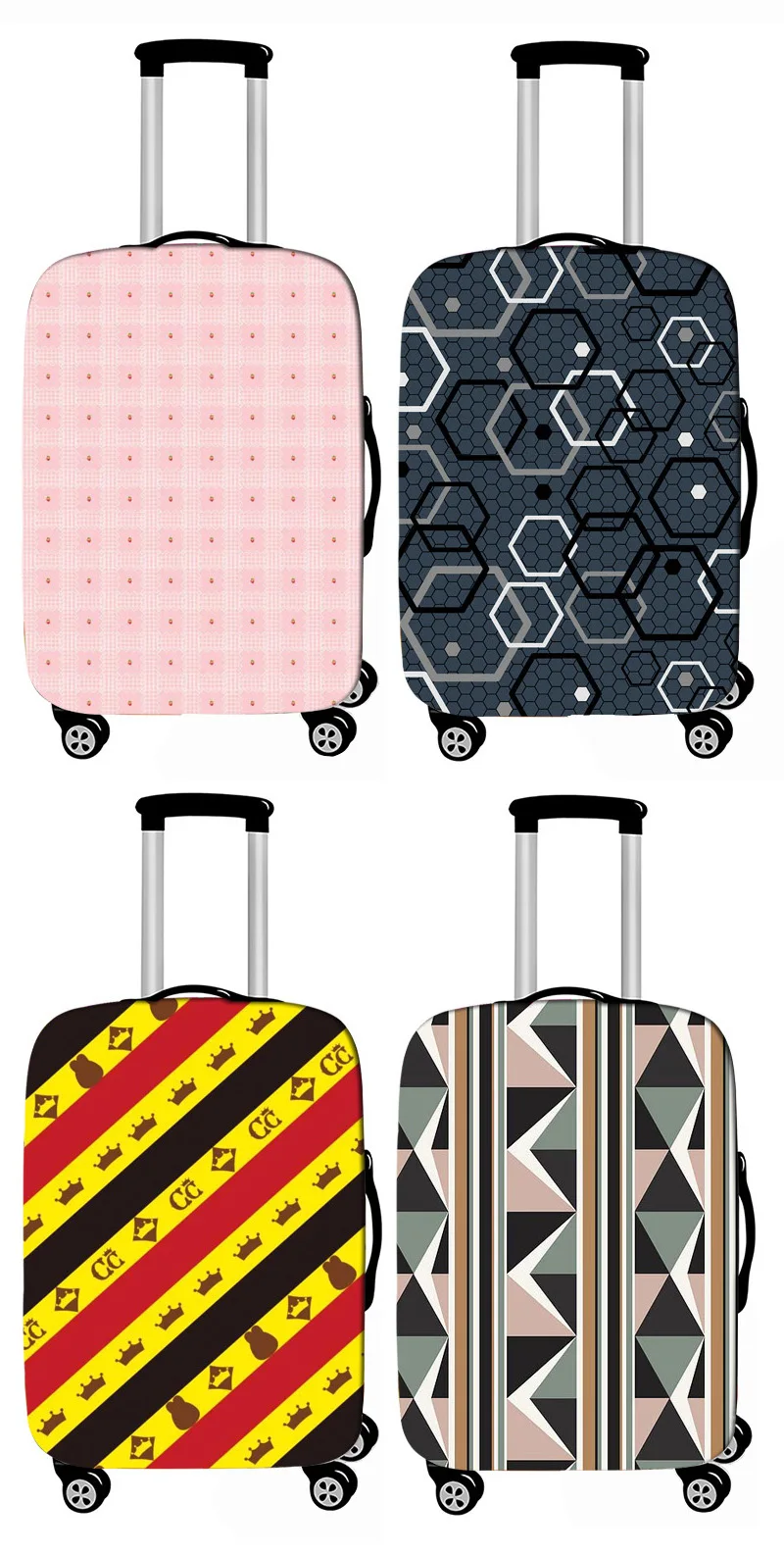 Чехол для багажа для путешествий, эластичность, Чехол для багажа 18-32 дюймов, чемодан, пылезащитный чехол, аксессуары для путешествий