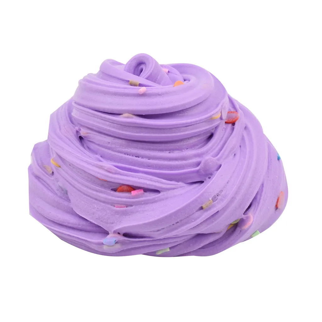 120ML Foam Ball Clay Could Slime Putty Scented Stress Kids Clay Toy slime container pate a modeler enfant W1004