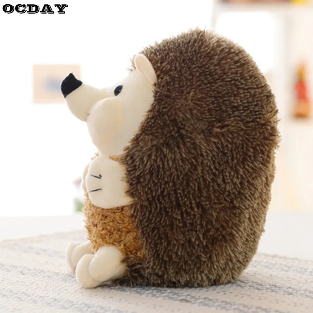 OCDAY милая мягкая кукла-Ежик, плюшевая игрушка для детей, для дома, для свадебной вечеринки, игрушки, кукла, 15 см, новинка