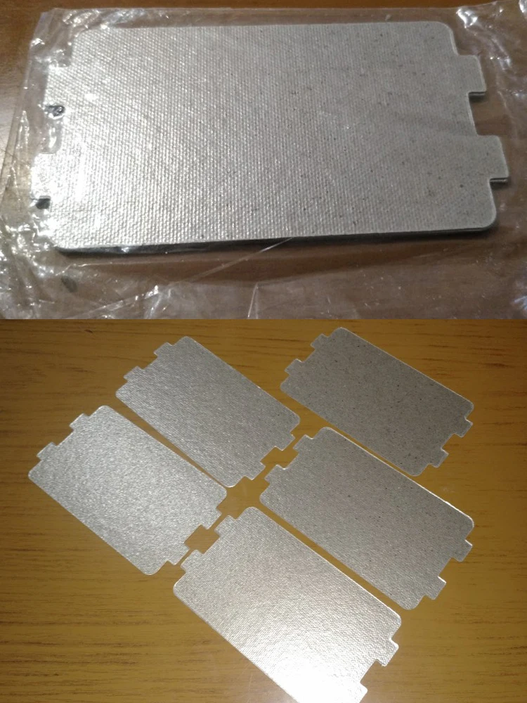 Microwave Oven Mica Sheet Microwave Oven Spare Parts 5PCS Mica Plate Sheet for Microwave Oven Replacement Repairing Accessory For Using In Home Appliances Electric Hair-Dryer