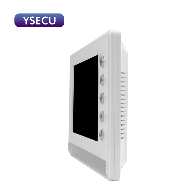 YSECU 7 дюймов 1000TVL HD видеодомофон комплект для домашней безопасности, видеодомофон с замком, видеодомофон