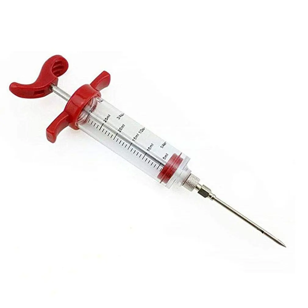 

Kitchen Creative Turkey Injector Baking Tools Turkey Needle Barbecue Roasted Sauce Syringe Baking Tools