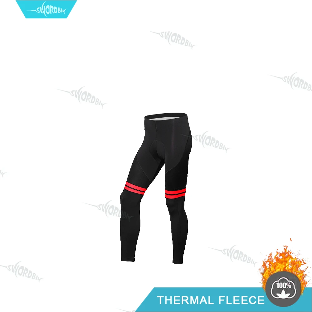 pants Велошорты, зимние длинные колготки, мужские велосипедные брюки, тепловые флисовые ветрозащитные, для езды на велосипеде, спортивные, теплые, анти-пот гелевая Подушка 19d - Цвет: pants