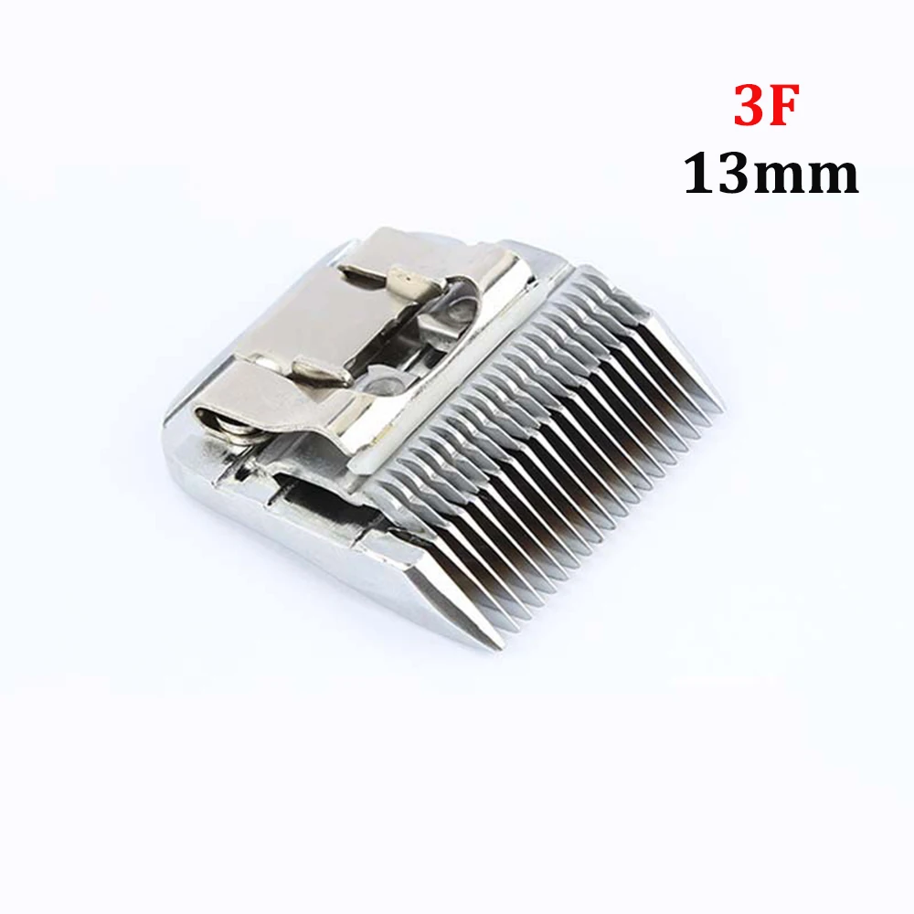 3F-13mm Профессиональная машинка для стрижки животных A5 лезвие 10#40#15 3F 4F 5F 7F 30#15# подходит для большинства Andis и Oster кусачки для ухода за домашними животными Замена - Цвет: 3F-13mm