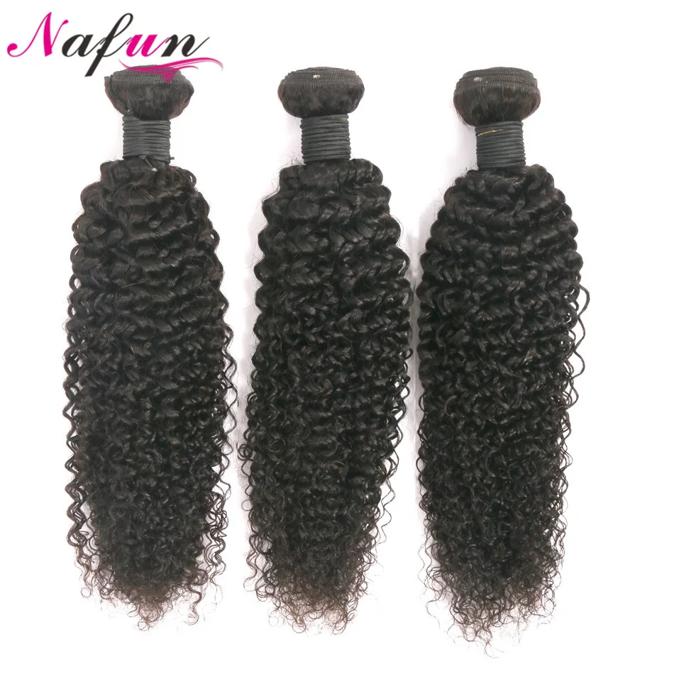 NAFUN волосы перуанские глубокие волнистые волосы 3 пучка не Реми человеческие волосы для наращивания натуральный цвет пучки волос 30 дюймов