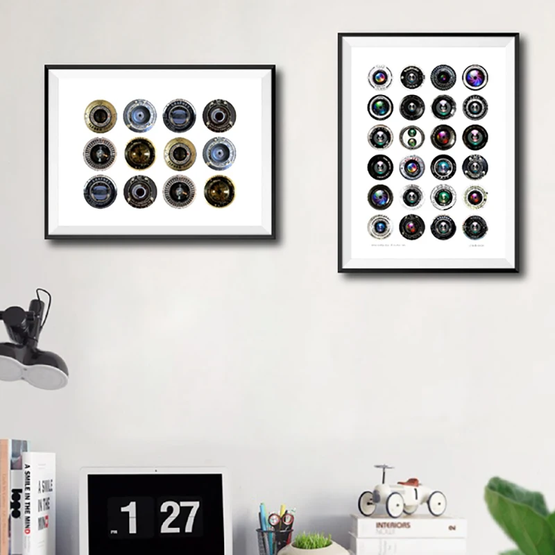 Vintage Camera Lenses Prints