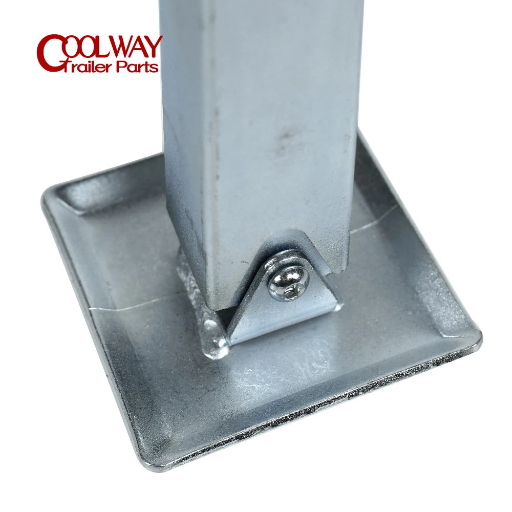 2PCS Trailer Stabilser Legs Handler 350~490mm Caravan Parking Corner Steady Camping RV Prop Stands Parts Accessories