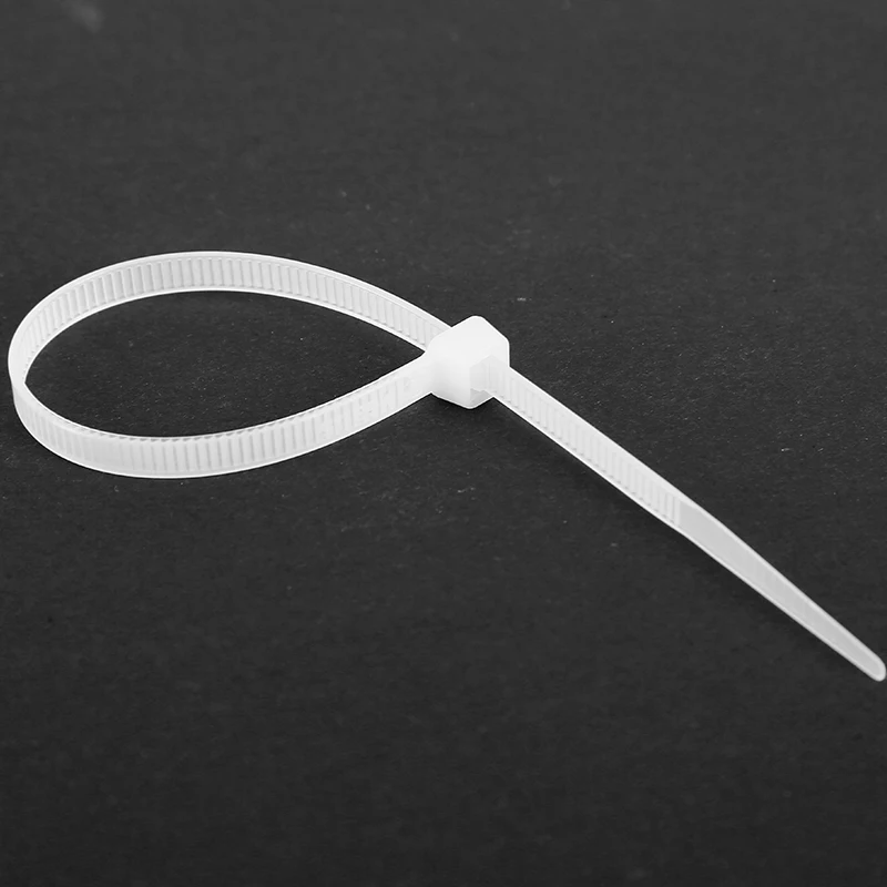100pcs Cable Tie Self-locking Plastic Nylon Organiser Fasten Cable Wire
