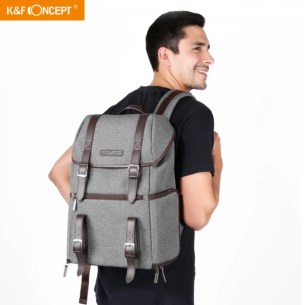 K & F Concept DSLR Камера рюкзак многофункциональный Водонепроницаемый нейлоновая