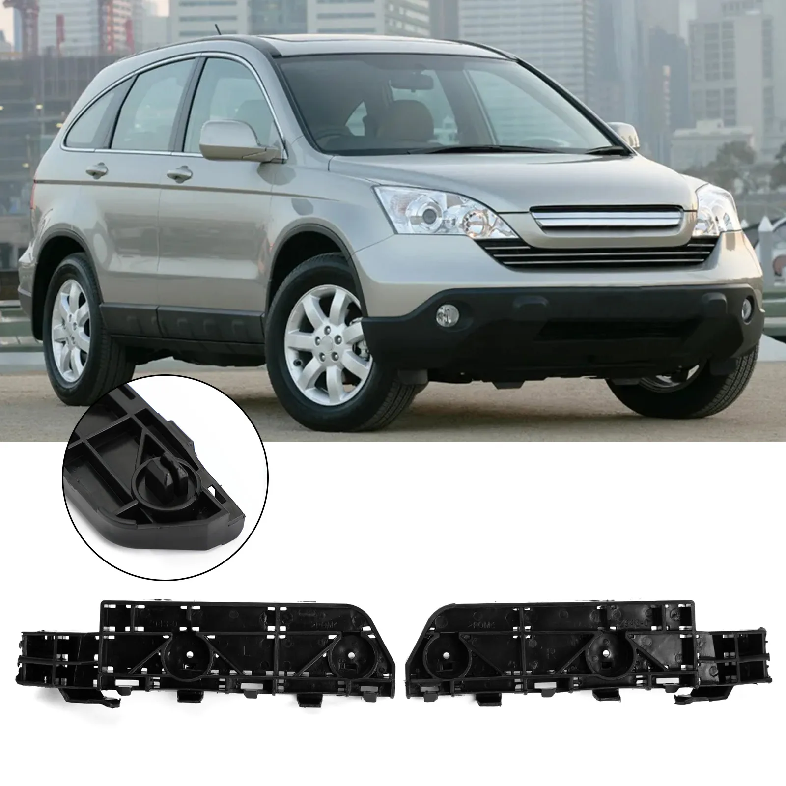 Areyoursohp 2 шт. передний бампер левый правый для Honda CR-V CRV 2007 2008 2009 2010 71198-SWA-003 71193-SWA-003