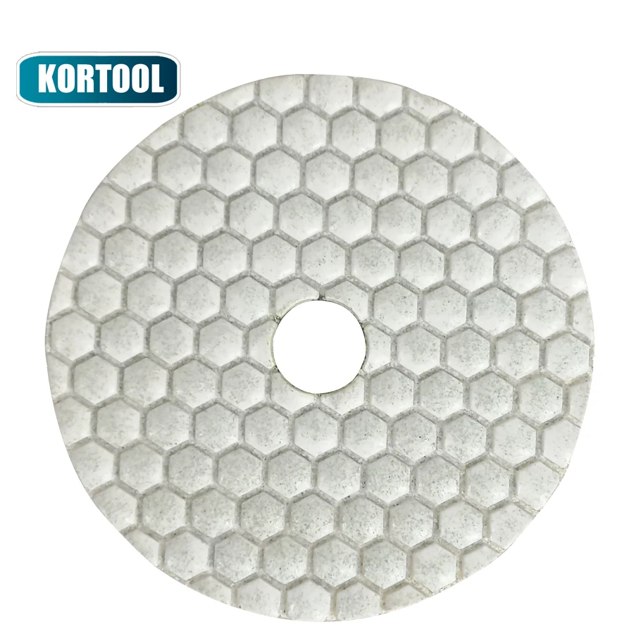 

Dry Diamond Polishing Pads 7 Steps Pressed For Dry Polishing Granite,Marble Engineered Stone And Concrete 3Inch 4Inch 5Inch