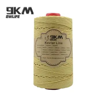 

1000lbs 155m Braided Kevlar Line Rope Fishing Kite Camping Survival Made with Kevlar UV Resistance Low Stretch