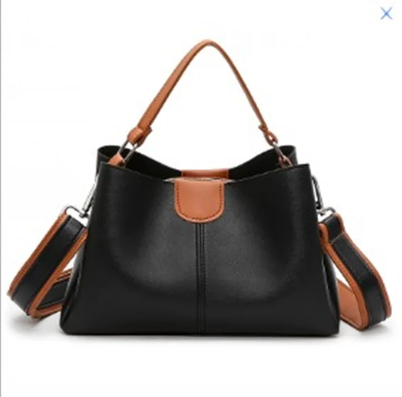 

2019 New Style WOMEN'S Bag Spring-Style Contrast Color Different Size Bags Women's Handbag Versatile Crossbody Bag