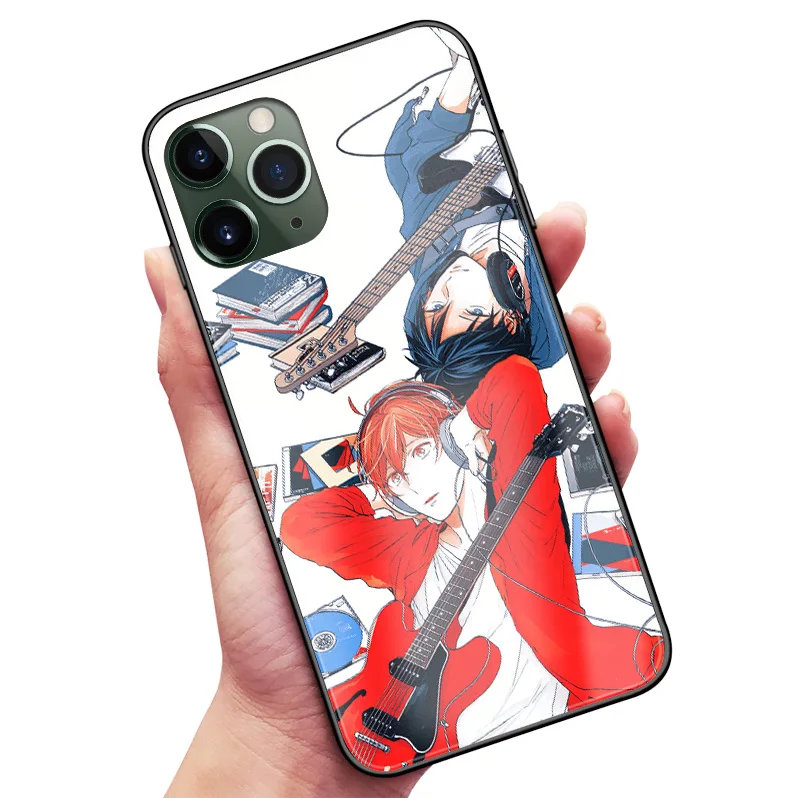 Given Anime Mafuyu Sato Tempered Glass Soft Silicone Phone Case Cover Shell For IPhone SE 6s 7 8 Plus X XR XS 11 Pro Max | Мобильные