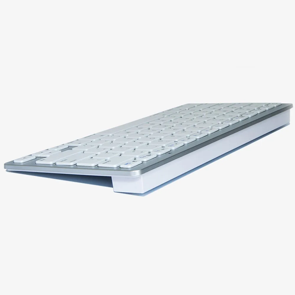 OMESHIN Ultra-thin aluminum wireless Bluetooth keyboard ultra-thin portable Bluetooth keyboard for IOS Android Windows PCa