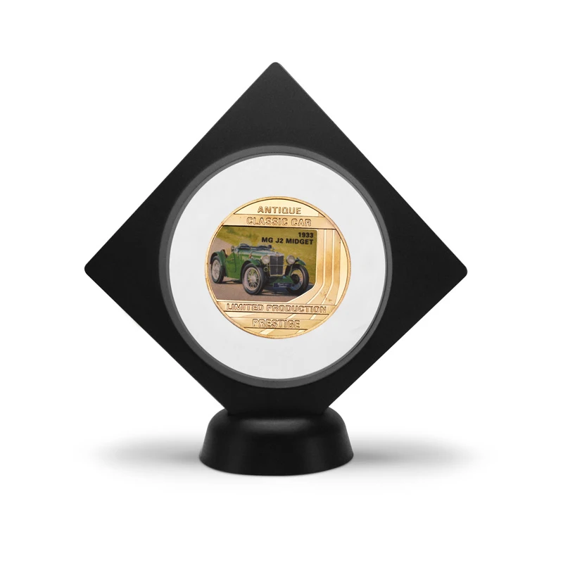 coin4 with stand WR старинные классические автомобильные золотые коллекционные монеты с держателем Cion памятная металлическая монета медаль сувенирный подарок набор дропшиппинг - Цвет: coin4 with stand