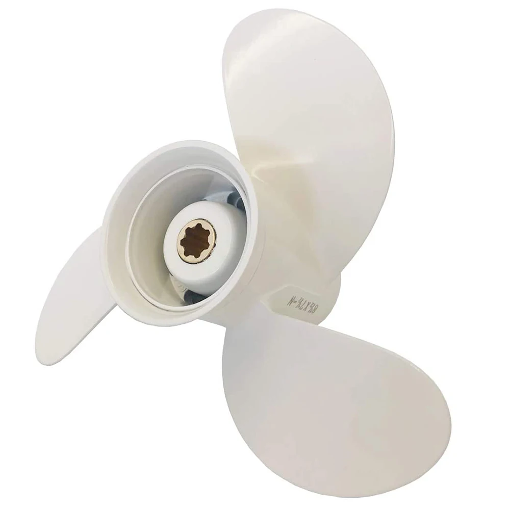 Boat Propeller 6G1-45943-00-El 8 1/2 X 7 1/2 For Yamaha Outboard Engine 6-8Hp Aluminum Alloy 3 Blades R Rotation 7 Spline Tooths marine propeller