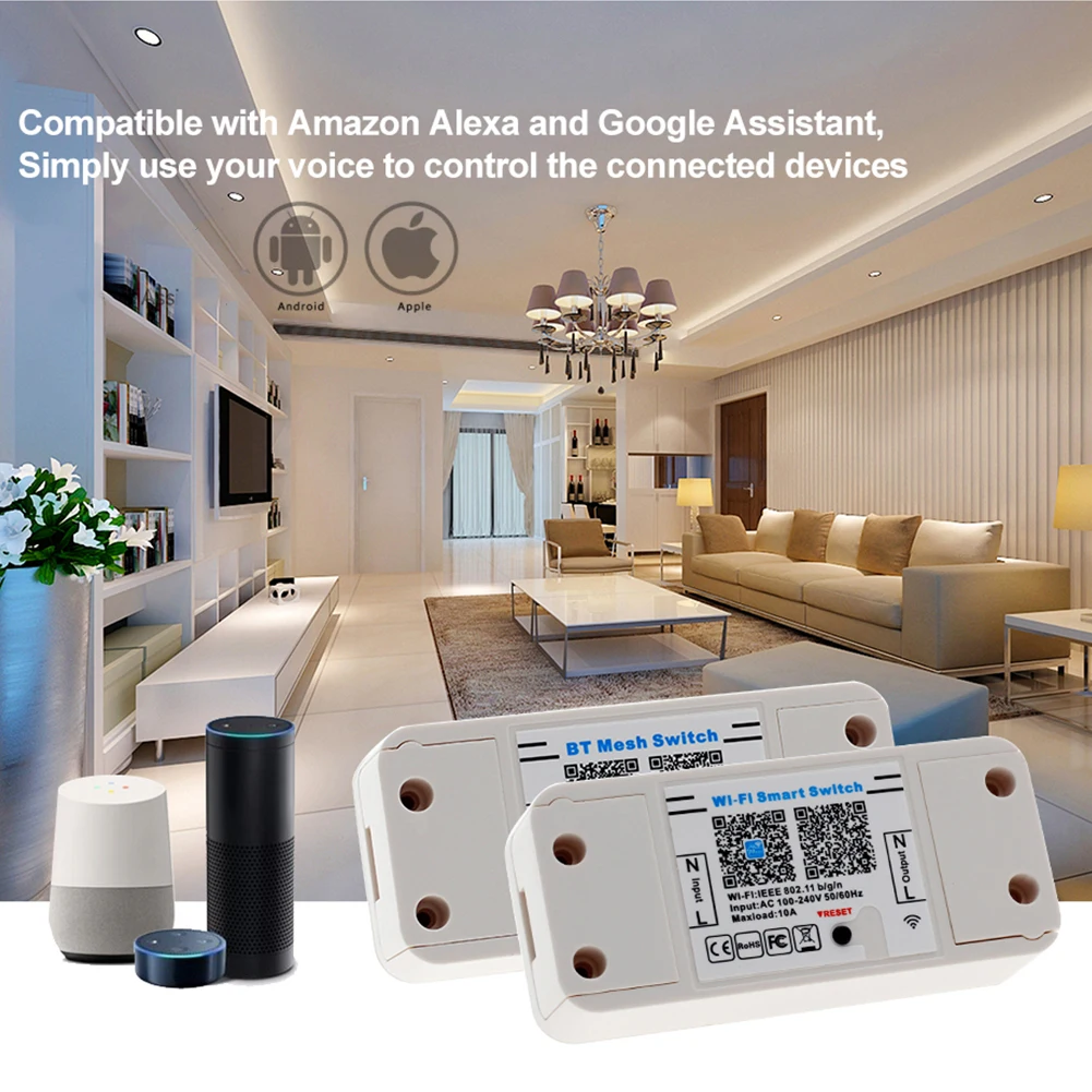 Многофункциональный ABS Bluetooth WiFi светодиодный светильник контроллер умный переключатель аксессуары для дома универсальный пульт дистанционного управления для спальни