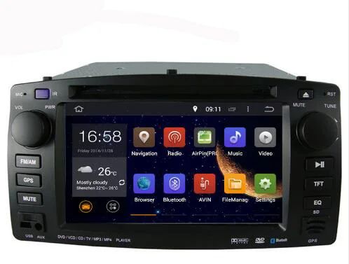 Четырехъядерный Android 9,0 автомобильный DVD gps Радио Навигация для BYD F3 с 4G/Wifi, DVR OBD Зеркало Ссылка