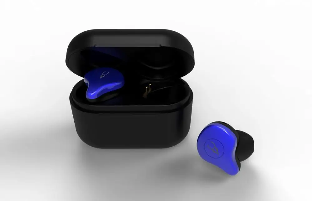 SabbatX12Pro настоящие беспроводные Bluetooth наушники бинауральные звонки долговечные мини-наушники-вкладыши спортивные наушники - Цвет: blue