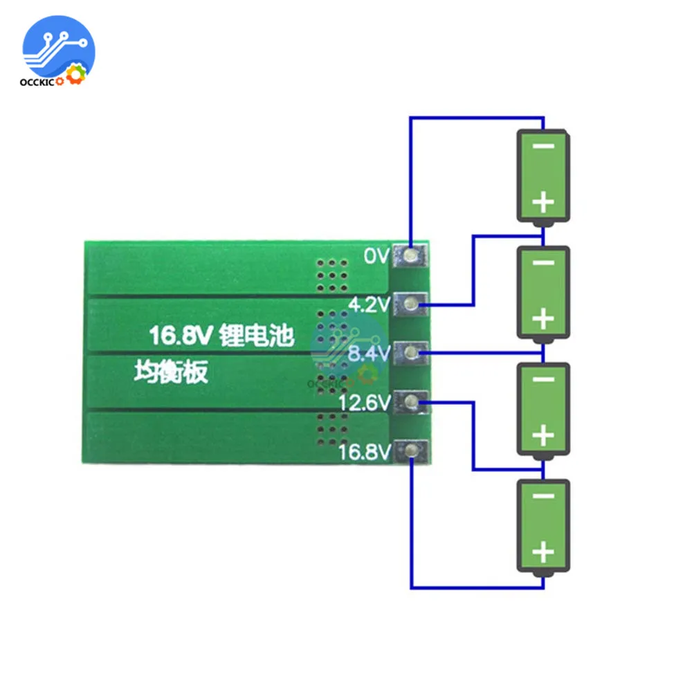 BMS 3S 4S 100mA 300mA 18650 литиевая батарея Защитная плата для зарядного устройства 18650 power Bank балансировочный PCB 1,1 V 12,6 V эквалайзер модуль