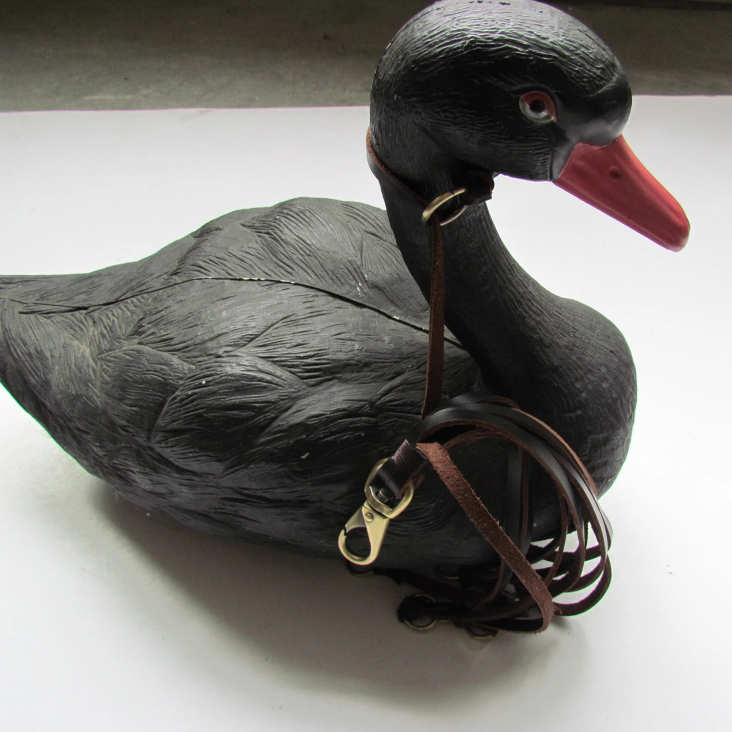 Game Carrier Duck Strap Real Leather Birds  Hanger Pigeon Shooting 