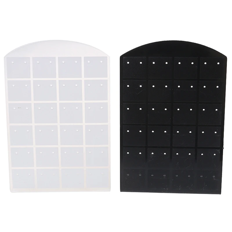 1Pcs 48 Hole Earring Display Stand Or Convenient Jewelry Holder Show Case Tool