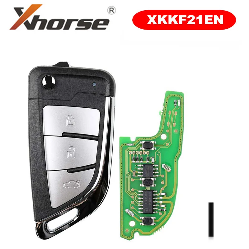 Оригинальный нож Xhorse XKKF21EN VVDI 2 стиля (Flip 3BTN) для ключей VVDI| |