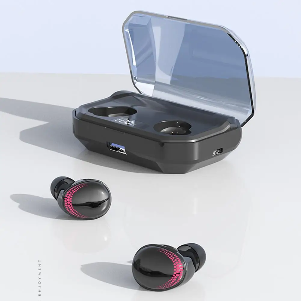 X10 TWS Bluetooth наушники сенсорное управление беспроводные наушники 6D Стерео шумоподавление Спортивная гарнитура с зарядным устройством