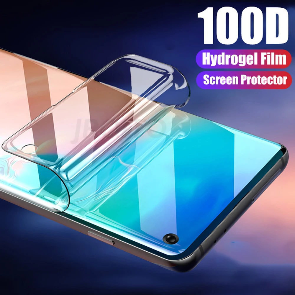 Мягкий чехол с полным покрытием для samsung galaxy s7 edge s10e s9 s8 s10 plus гидрогелевая пленка