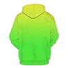 Sweat à capuche 3D pour hommes et femmes, vert néon, magasin de vêtements Harajuku, personnalisation, sweat-shirt Street imprimé coloré, Hip Hop, tendance, 4XL ► Photo 2/6