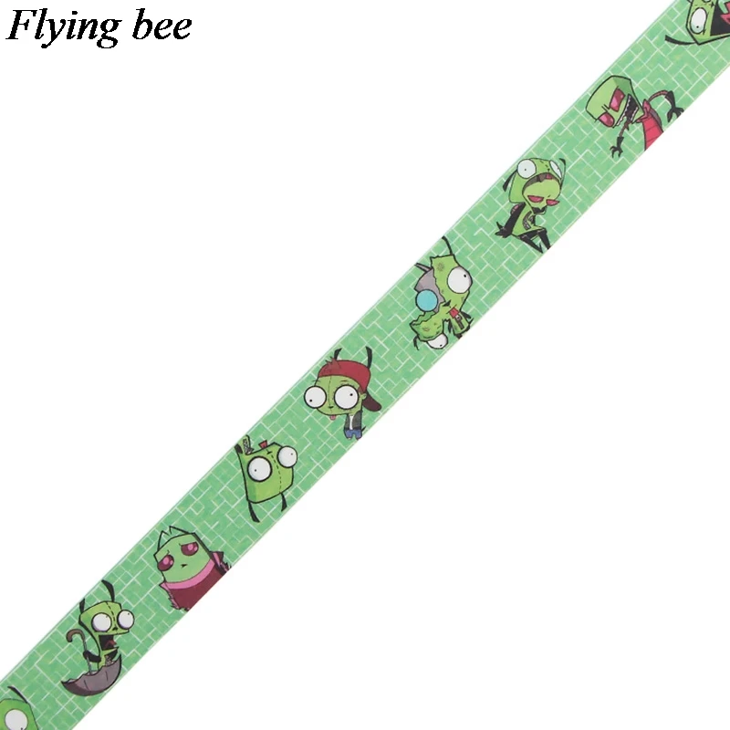 Flyingbee 15 мм X 5 м Захватчик Зим васи лента бумага DIY декоративная клейкая лента инопланетянин мультфильм маскировки Ленточные принадлежности X0548