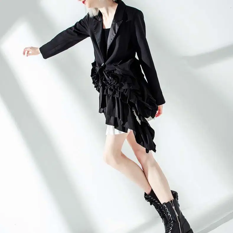 Hot Sale Autumn New Suit Jacket High Street Women Korean Style Cotton Fashion Wild Jacket Coat