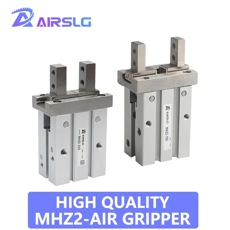 

SMC Type MHZ2 Double Acting Air Pneumatic parallel Gripper MHZ2-6D MHZ2-10D MHZ2-16D MHZ2-20D MHZ2-25D MHZ2-32D MHZ2-40D