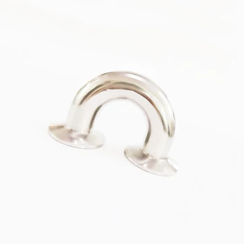 

1-3/4" 45mm OD 304 Stainless Steel Sanitary Ferrule 180 Degree Elbow Pipe Fitting For Home Brew Homebrew Fit 2" Tri Clamp