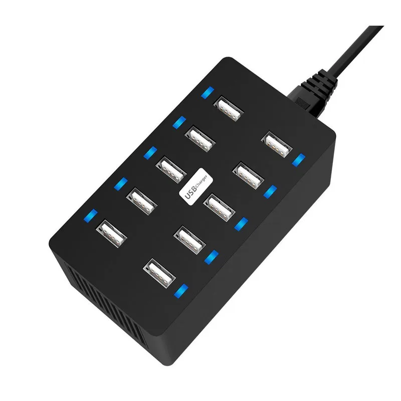 С несколькими usb-портами зарядное устройство для телефона 10 портов быстрозарядная станция Подставка держатель для iPhone XR X 8 7 6 6S 5 samsung xiaomi redmi